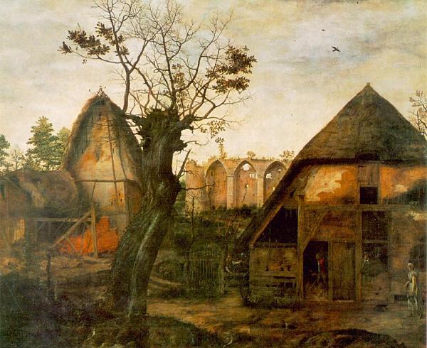 Cornelis van Dalem Landscape oil painting picture